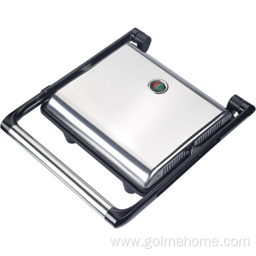 Iron Commercial Panini Sandwich Press Contact Grill